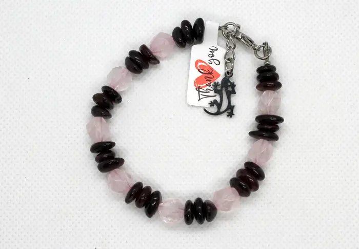 20 - צמיד מגארנט וקווארץ