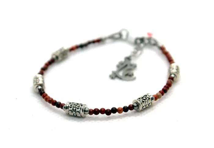 19 - צמיד מישפה ואבני כסף עתיק