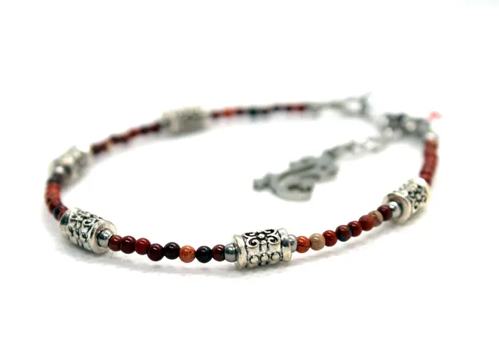 19 - צמיד מישפה ואבני כסף עתיק